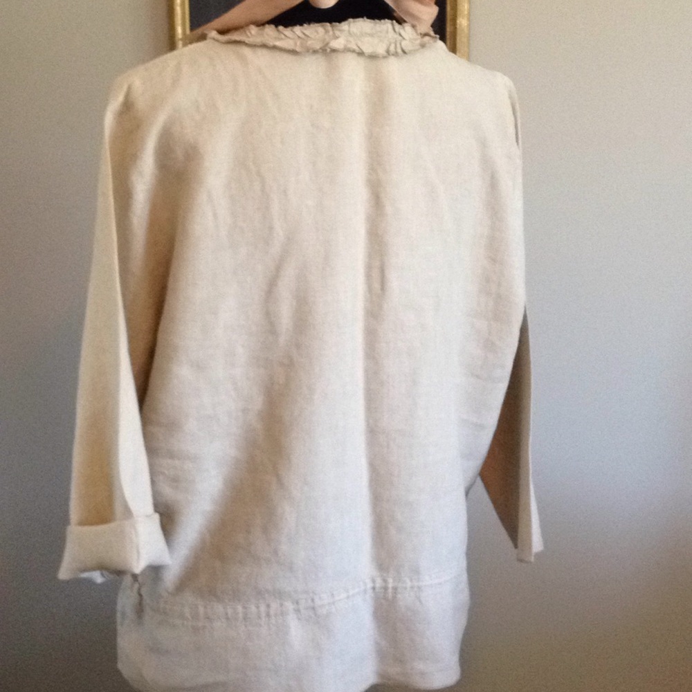 Hot Cotton Linen top - Picture 4 of 5